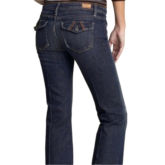 PAIGE Anthropologie “Fair Fax” Boot Cut Denim Jeans Women’s Size 29 - Picture 2 of 14